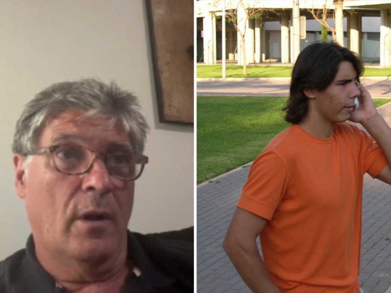 Rafa Nadal y Toni Nadal