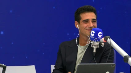 Alberto Herrera en los estudios de COPE