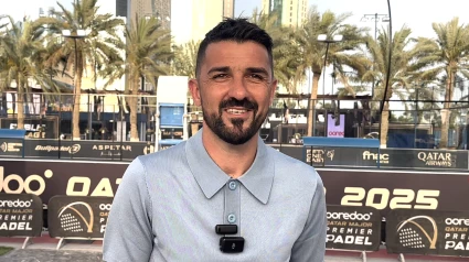 David Villa en Qatar