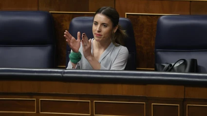 La exministra Montero, el día que se aprobó la ley trans en el Congreso de los Diputados