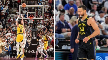 Haliburton y Curry fueron los nombres propios de la NBA esta madrugada.